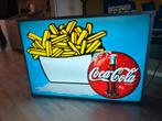 Unieke dubbele Coca Cola snackbar reclame lichtbak, Verzamelen, Merken en Reclamevoorwerpen, Ophalen of Verzenden, Zo goed als nieuw