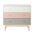 Leuke commode met 3 lades - Maisons du Monde Blush, Ophalen, Zo goed als nieuw, 25 tot 50 cm, 50 tot 100 cm