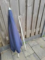 Kleine parasol blauw - strand parasol camping parasol, Ophalen, 1 tot 2 meter, Strandparasol, Verstelbaar