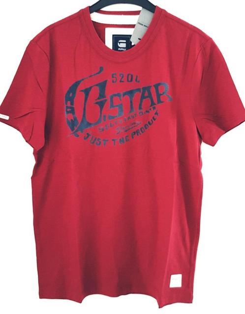 *SALE* Rood G-Star heren t-shirt maat L *NieuW* .a, Kleding | Heren, T-shirts, Nieuw, Maat 52/54 (L), Rood, Ophalen of Verzenden