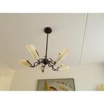# Kenwell Trading Hanglamp. Met kelkjes van glas, Huis en Inrichting, Ophalen, Gebruikt, Glas