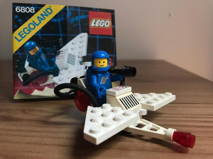 Vintage Lego ruimtevoertuigje: de Galaxy Trekkor uit 1987, Kinderen en Baby's, Speelgoed | Duplo en Lego, Gebruikt, Lego, Complete set