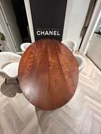 Ovale eikenhouten tafel - 200x110 cm, Huis en Inrichting, Tafels | Eettafels, 100 tot 150 cm, Eikenhout, Ophalen of Verzenden