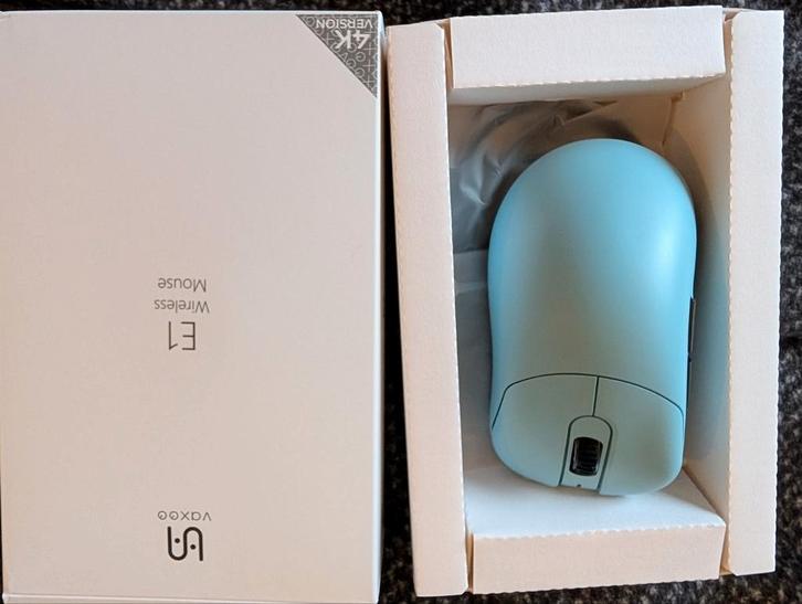 Vaxee E1 Wireless (4K) Muis - Nieuw in doos!, Computers en Software, Muizen, Nieuw, Muis, Rechtshandig, Draadloos, Gaming muis