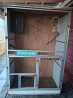 Papegaaien  parkieten kooi, Ophalen, Gebruikt, Metaal, Vogelkooi