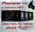 Pioneer AVIC USB Update west europa 2025 Q2, Verzenden, Update, Heel Europa, Zo goed als nieuw