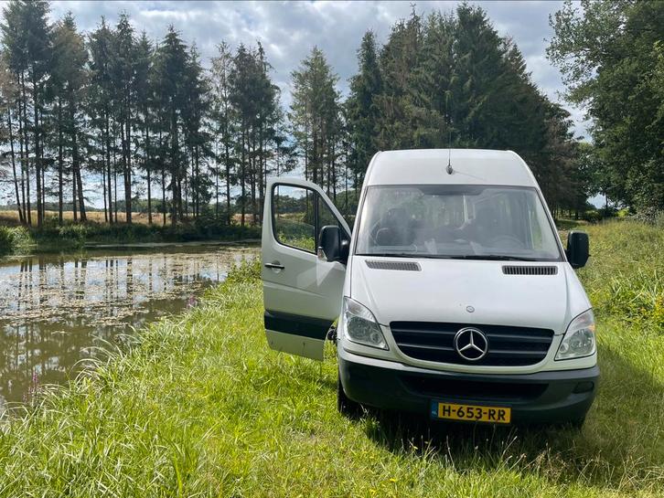 Mercedes sprinter camper automaat met lage kmstand stand, Caravans en Kamperen, Campers, Particulier, tot en met 3, Buscamper of Camperbus