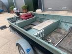 Aluminium Visboot 4.20 met Mariner 5-Pk 4 Takt, Watersport en Boten, Tot 10 pk, Aluminium, Ophalen of Verzenden, Zo goed als nieuw