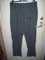 Dunne Zomer Broek zw/wit (L)44, Zwart, Maat 42/44 (L), Ophalen of Verzenden, Lang