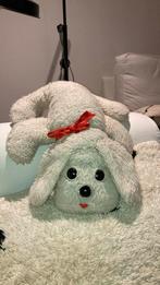 Vintage hond fluffies, Kinderen en Baby's, Speelgoed | Knuffels en Pluche, Hond, Gebruikt, Ophalen of Verzenden