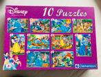 Disney princess 10 puzzles in 1 clementoni, Kinderen en Baby's, Speelgoed | Kinderpuzzels, 10 tot 50 stukjes, 4 tot 6 jaar, Gebruikt