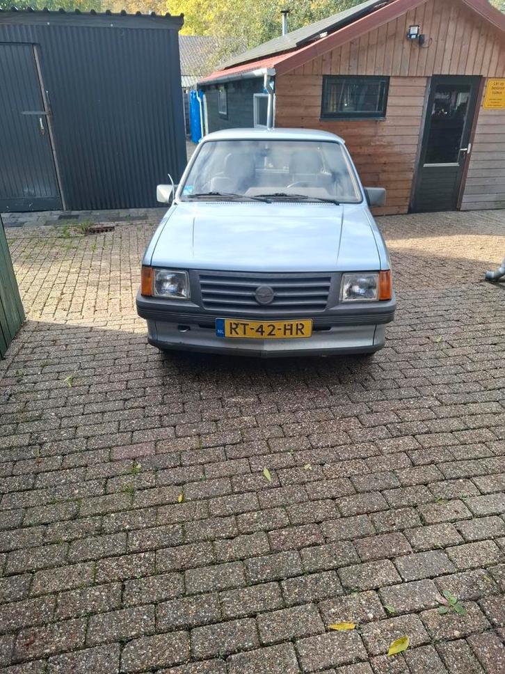 Opel Corsa a 1.2 S 1987 Blauw, Auto's, Opel, Particulier, Corsa, Benzine, Hatchback, Handgeschakeld, Origineel Nederlands, Blauw