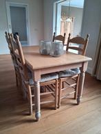 Eethoek, Huis en Inrichting, Complete eetkamers, Ophalen, Gebruikt, Landelijk, 4 tot 6 stoelen
