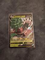 Pokemon Rebel Clash Rillaboom V 017, Ophalen of Verzenden, Zo goed als nieuw, Losse kaart, Foil
