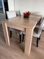 Stevige eettafel 180x90x79 cm, Ophalen, 200 cm of meer, 50 tot 100 cm, Zo goed als nieuw