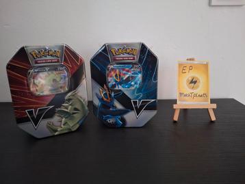 Pokemon V Strikers tin set (tyranitar V /empoleon V) beschikbaar voor biedingen