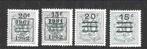 België 9- nr. 1172 - 1173 - 1172a - 1173a, Ophalen of Verzenden, Postfris