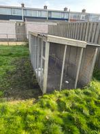 Kippen hok 4 meter lang 1 meter diep, Dieren en Toebehoren, Pluimvee | Toebehoren, Ophalen, Gebruikt, Kippenhok of Kippenren