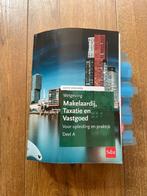 Wetgeving Makelaardij, Taxatie en vastgoed 2022-2023, Ophalen of Verzenden, Beta, Zo goed als nieuw, HBO