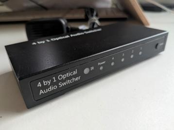 Optical Audio Switcher 4 by 1 beschikbaar voor biedingen