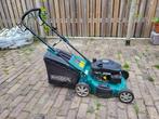 Rhodos grasmaaier met wat werk, Ophalen, Cirkelmaaier, Opvangbak, Benzine-grasmaaier