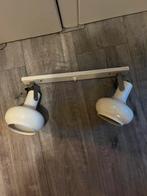 Vintage dubbele lamp, Ophalen of Verzenden