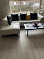 Stijlvolle leren hoekbank, 250 tot 300 cm, Gebruikt, Hoekbank, Ophalen of Verzenden
