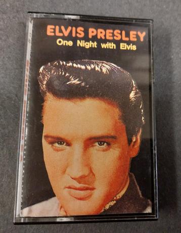 Elvis Presley CASSETTE One Night With Elvis Denemarken beschikbaar voor biedingen