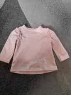 Lichtroze shirt met glitters gestreept Maat 62 hh, Kinderen en Baby's, Disney, Disney, Meisje, Onbekend