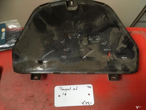 Peugeot 106 1.4 km tellerklok 2000, Auto-onderdelen, Dashboard en Schakelaars, Gebruikt, Ophalen of Verzenden
