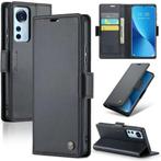 CaseMe Luxe Wallet Case voor Xiaomi 12 / 12X / 12s _ Zwart, Verzenden, Nieuw, Hoesje of Tasje