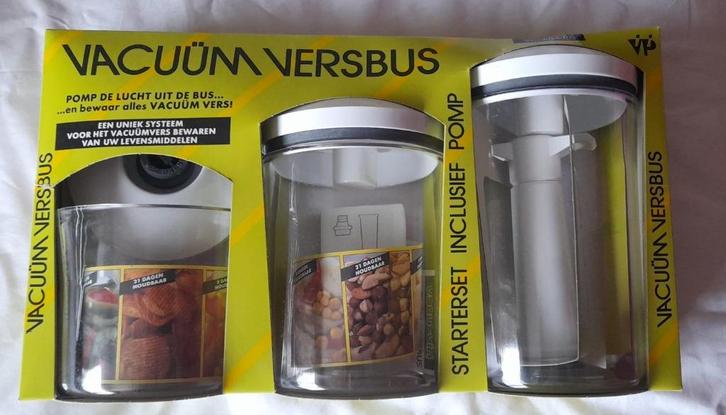 vacuüm versbussen incl. vacu-pomp, Huis en Inrichting, Keuken | Keukenbenodigdheden, Nieuw, Ophalen
