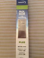 Nieuwe Hamstra Rolhordeur Wit Ral 9010 - 110x215cm, 100 tot 120 cm, 215 cm of meer, Hordeur, Nieuw