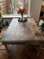 Eettafel Frans antiek hardhout, Huis en Inrichting, 100 tot 150 cm, 150 tot 200 cm, Gebruikt, Overige houtsoorten