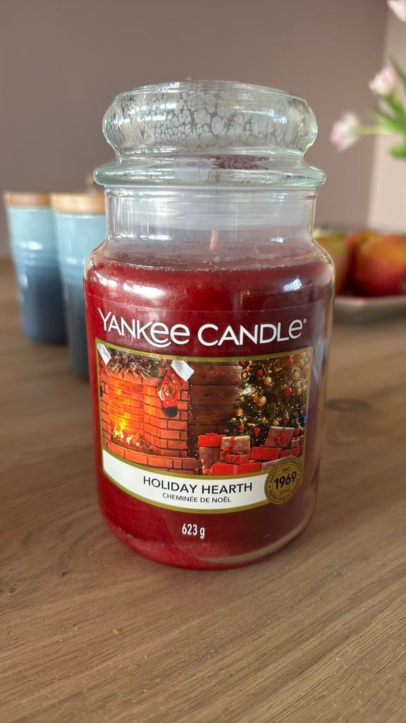 Gezocht: Yankee Candle Holiday Hearth, Ophalen of Verzenden, Nieuw, Overige materialen, Minder dan 25 cm