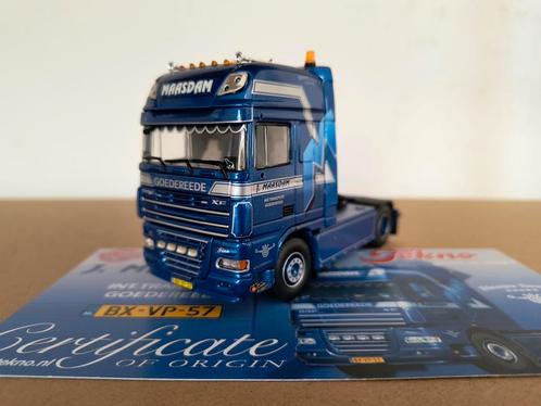 Tekno Daf Maasdam, Hobby en Vrije tijd, Modelauto's | 1:50, Zo goed als nieuw, Bus of Vrachtwagen, Tekno, Ophalen of Verzenden