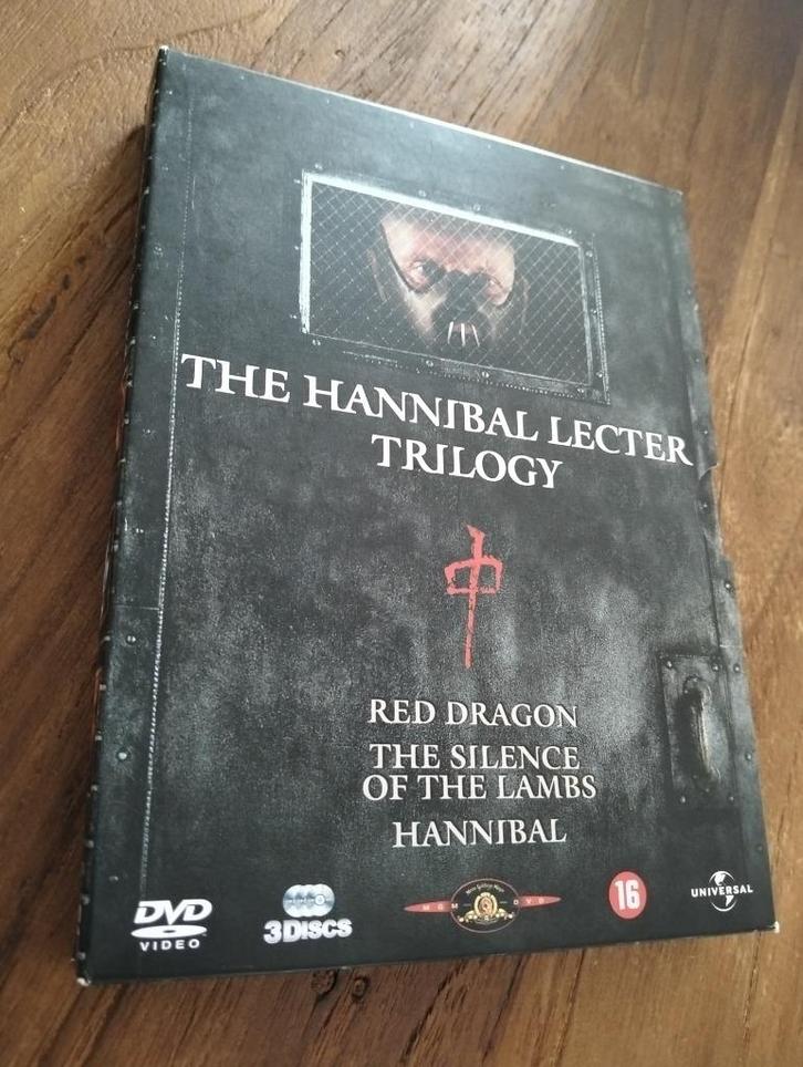 Dvd box 3disc the Hannibal Lecter Trilogy NLO, Cd's en Dvd's, Dvd's | Thrillers en Misdaad, Zo goed als nieuw, Actiethriller, Boxset