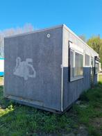Kantoorunit Bouwkeet 8x3 Toilet Keuken Rolluiken, Ophalen