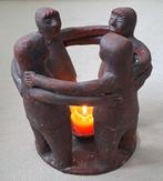 Grote kaarsenhouder Circle of friends / vriendenkring 32 cm, Ophalen, Overige materialen, Gebruikt, Kandelaar