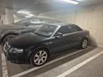 Audi A4 2.4 V6 125KW Cabrio 2002 Zwart, Auto's, Voorwielaandrijving, Zwart, Cabriolet, 4 stoelen