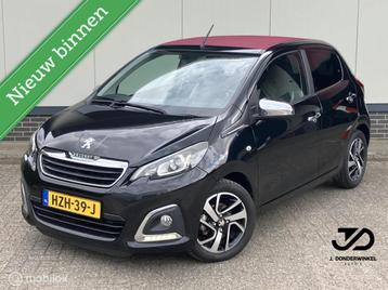 Peugeot 108 1.2 90PK Allure Cabrio Clima Stoelverw. Historie beschikbaar voor biedingen