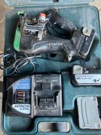 Hitachi Draadeind Knipper + Accu + Lader, Ophalen of Verzenden, Gebruikt