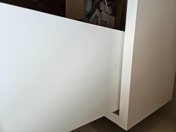 Ikea bureau malm wit - afbeelding 4