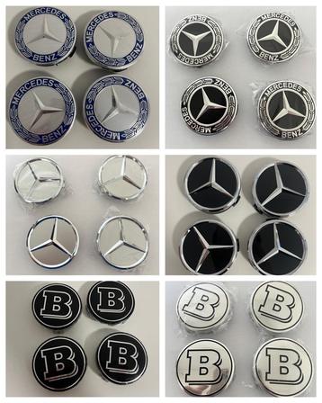 Mercedes benz wieldoppen 75mm nieuw beschikbaar voor biedingen