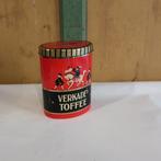 Blik Verkade's toffee ovaal origineel metaal 15 cm hoog, Verzamelen, Ophalen of Verzenden, Gebruikt, Overige, Verkade