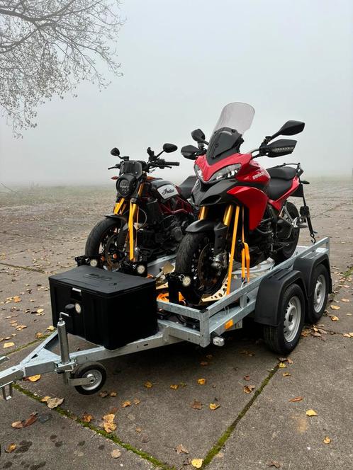 Motoraanhanger te huur, Auto diversen, Aanhangers en Bagagewagens, Nieuw, Ophalen