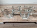 Nespresso Koffie Kopjes - Set van 4 - Nieuwstaat, Glas of Glazen, Nieuw, Ophalen of Verzenden, Glas