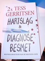 Tess Gerritsen.  Hartslag  en Diagnose besmet, Tess Gerritsen, Ophalen of Verzenden, Zo goed als nieuw