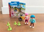 PLAYMOBIL Kinderen met fiets en skates - 70061, Ophalen of Verzenden, Zo goed als nieuw