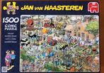 Jan van Haasteren Boerderij Bezoek 1500 stukjes, Hobby en Vrije tijd, Denksport en Puzzels, Ophalen of Verzenden, Zo goed als nieuw